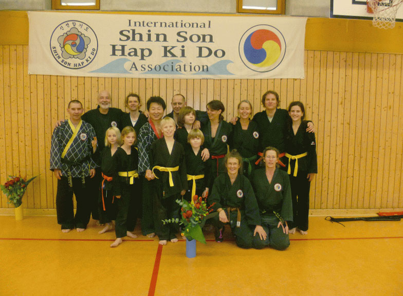 Shinson Hapkido Bad Belzig Teilnehmer beim Herbstlehrgang November 14 in Berling